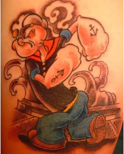 popeye the sailor tattoo