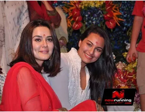 preity zinta look