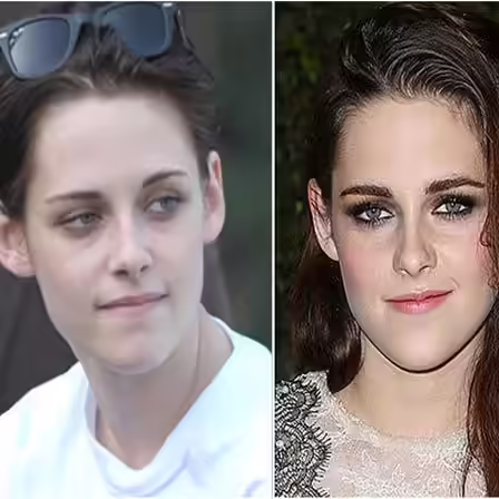 Look 8 of Kristen Stewart without makeup Look 8 of Kristen Stewart without makeup