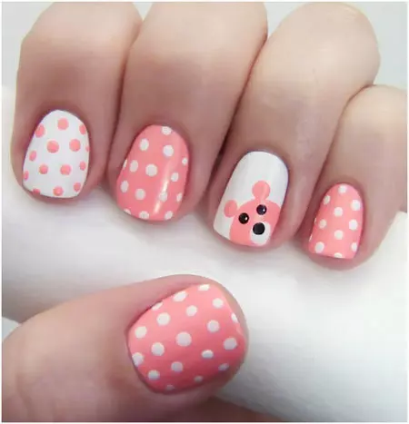 teddy bear nails