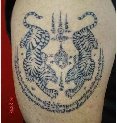 thai tiger tattoo