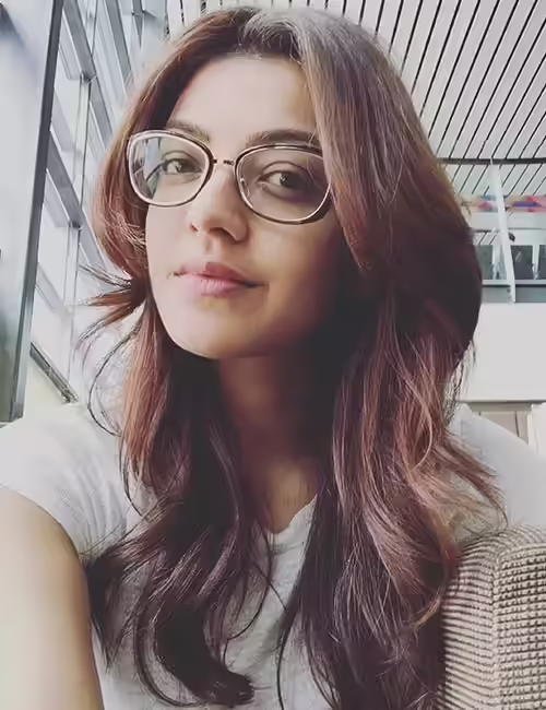 Look 12 of Kajal Agarwal without makeup Look 12 of Kajal Agarwal without makeup