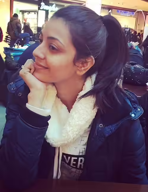 Look 2 of Kajal Agarwal without makeup Look 2 of Kajal Agarwal without makeup