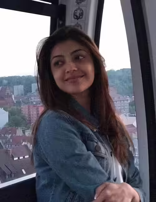 Look 8 of Kajal Agarwal without makeup Look 8 of Kajal Agarwal without makeup