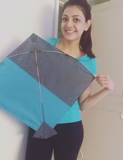Look 9 of Kajal Agarwal without makeup Look 9 of Kajal Agarwal without makeup