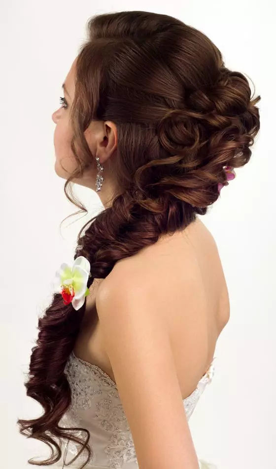 Milk Maid Braid, Bouffant Bun And Low Run Pony