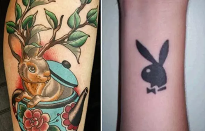 Bunny Rabbit Tattoo Designs