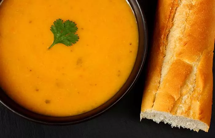 Carrot-and-coriander-soup