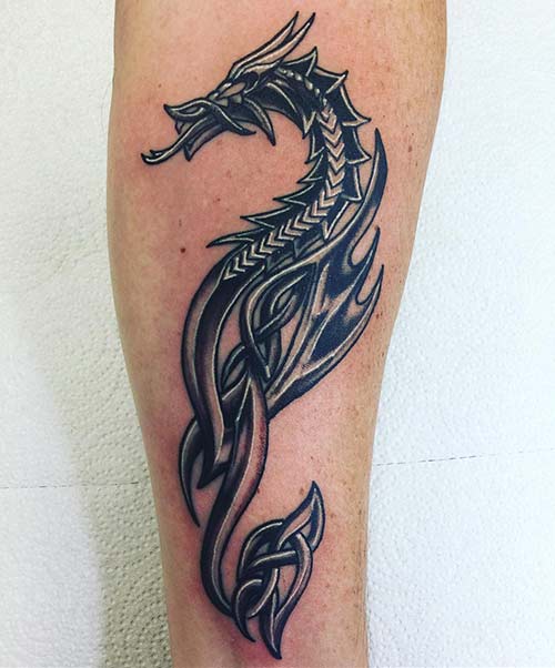 Celtic Dragon Tattoo Celtic Dragon Tattoos