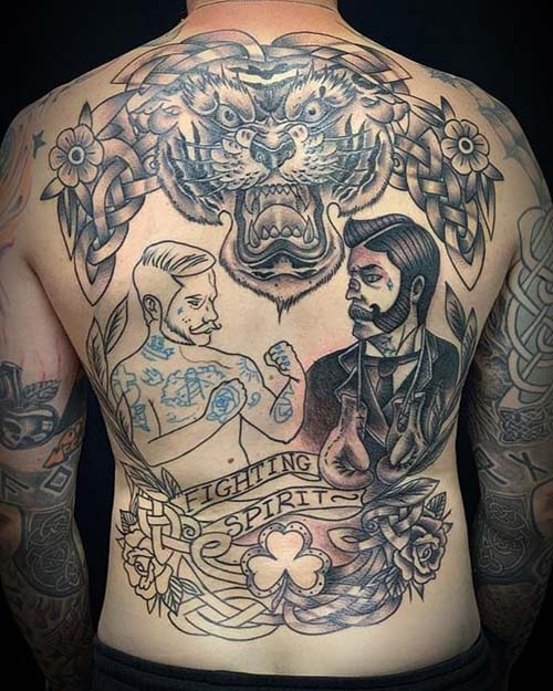 Celtic Full Body Tattoo Celtic Full Body Tattoo