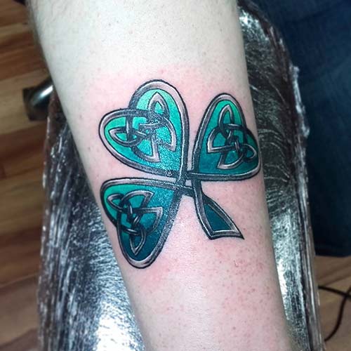 Celtic Shamrock Tattoo Celtic Shamrock Tattoo