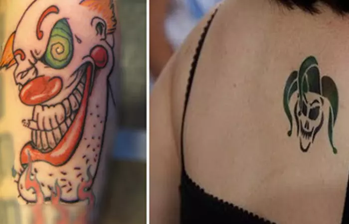 Clown Tattoo Designs