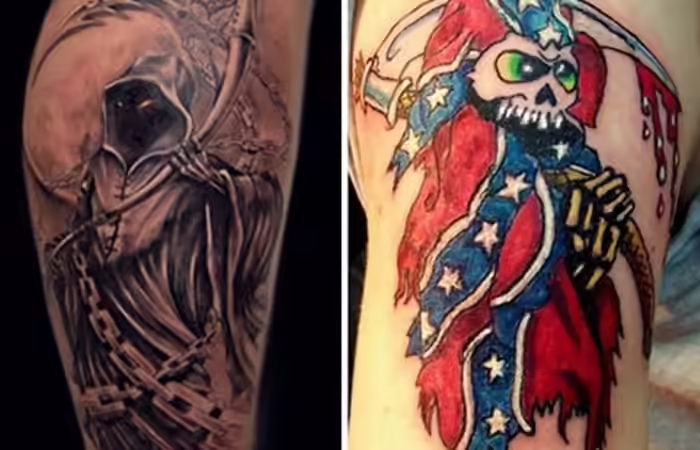 Grim Reaper Tattoo Designs