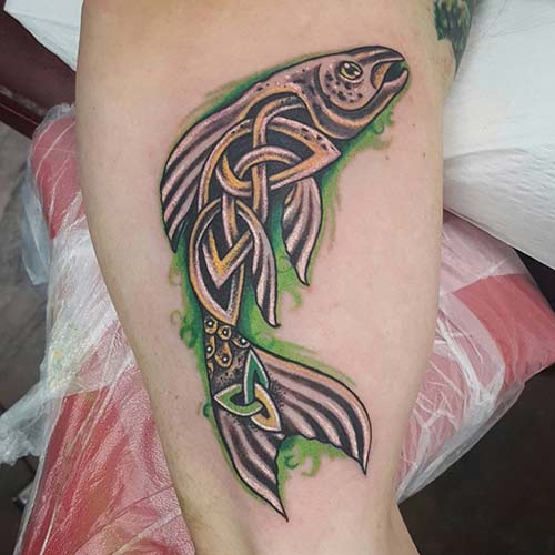 Salmon Celtic Tattoo Salmon Celtic Tattoo Designs