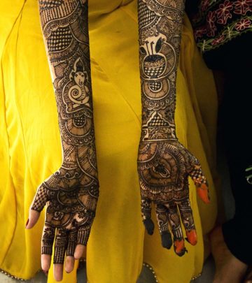 10 Stunning Mehndi Designs For Arms To Try In 2019_image