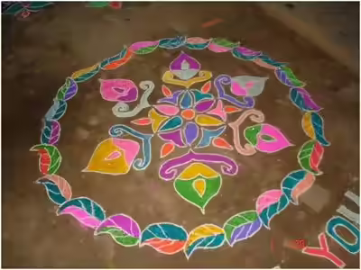 beautiful and easy rangoli design beautiful and easy rangoli design