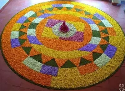 bright rangoli