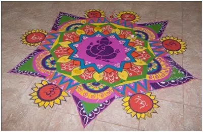 colorful rangoli designs