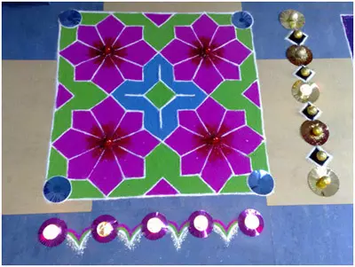 diwali rangoli images 