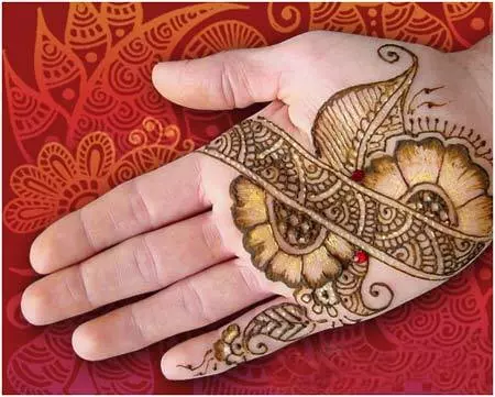 palm mehndi designs