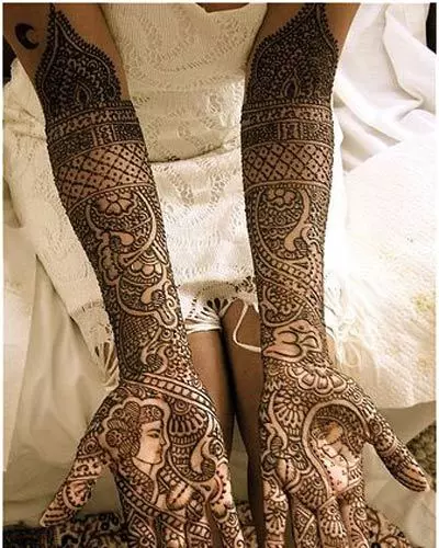 raja rani mehndi designs