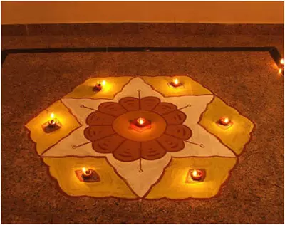 rangoli designs for diwali easy