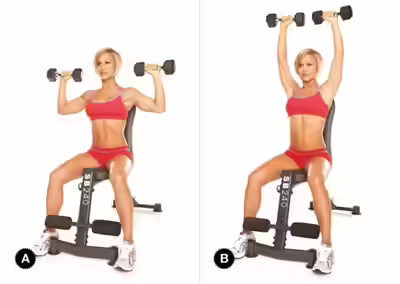 seated shoulder press barbell seated shoulder press barbell