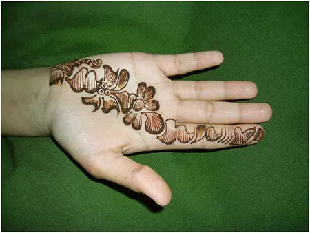 shaded mehndi