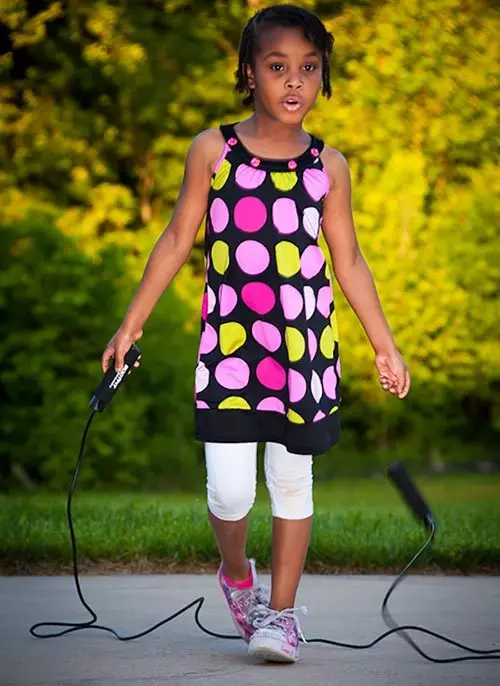 Jump roping or Climbing stairs