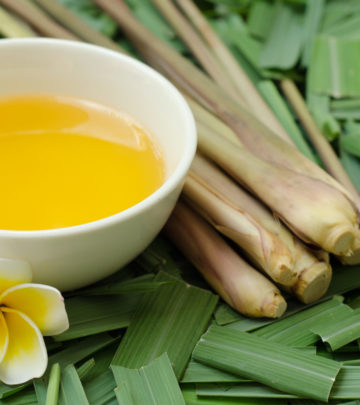 17 Amazing Benefits Of Citronella (Gandhatrina) Oil For Skin, Hair And Health