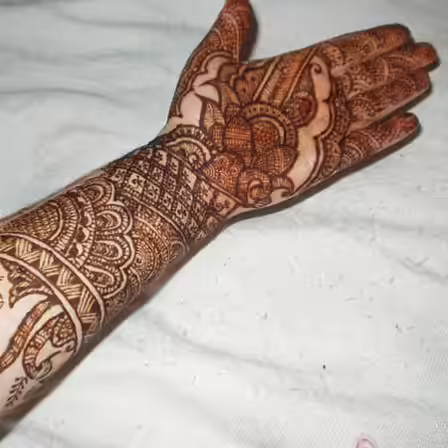 asha savla bridal mehndi designs