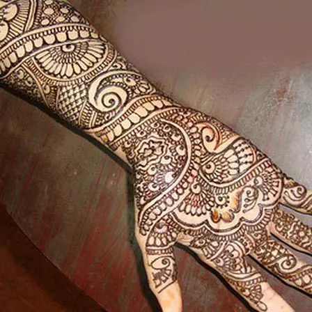 full hand mehendi designs