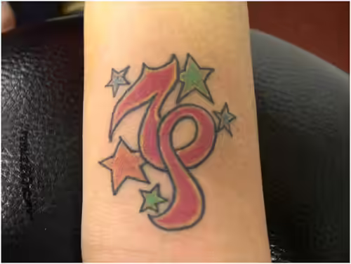 Capricorn music tattoo Capricorn music tattoo
