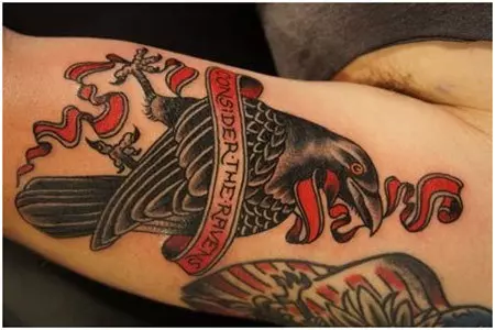 Consider The Raven Tattoo