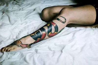 coral snake tattoo