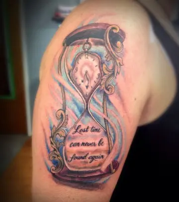 10 Fabulous Hourglass Tattoo Designs_image