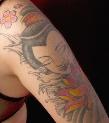 Geisha-Tattoo-Designs