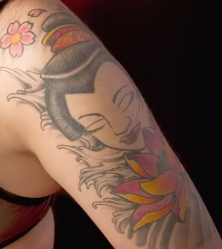 Geisha-Tattoo-Designs