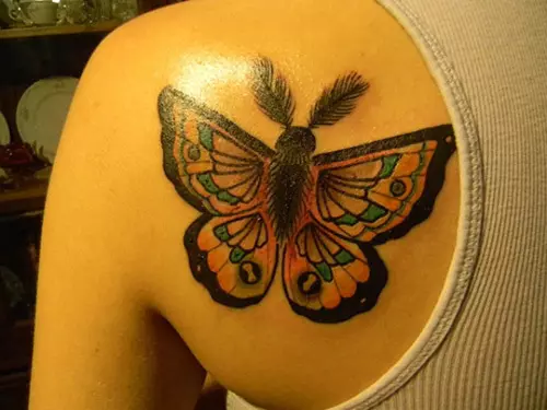 gypsy butterfly tattoo