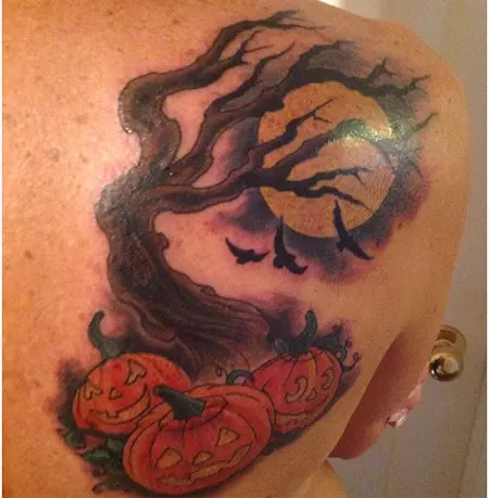 Halloween Night Tattoo