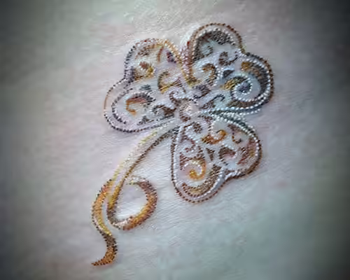 Irish Clover Tattoo Irish Clover Tattoo