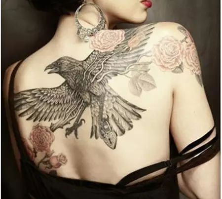 Lock Raven Tattoo