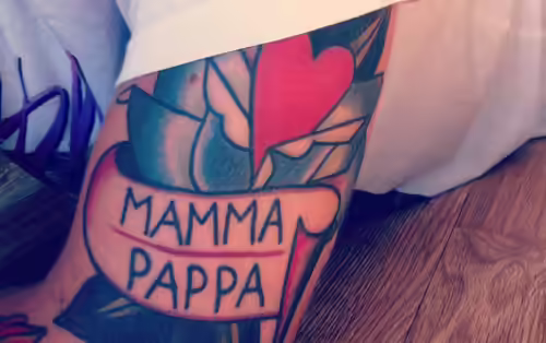mamma papa tattoo mamma papa tattoo