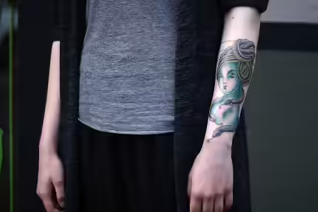 Medusa Tattoo for the Forearms Medusa Tattoo for the Forearms