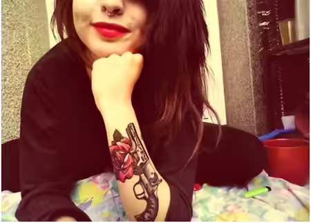 Mexican Rose and Pistol Tattoo Mexican Rose and Pistol Tattoo