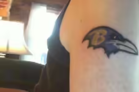 Raven With Alphabet Tattoo Raven With Alphabet Tattoo