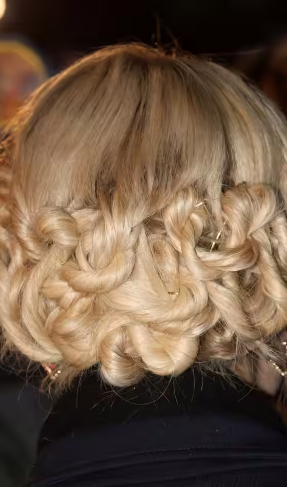 Summer Hairstyles For Girls - Rotated And Twisted Back Clipped Hairstyle Rotatde twist