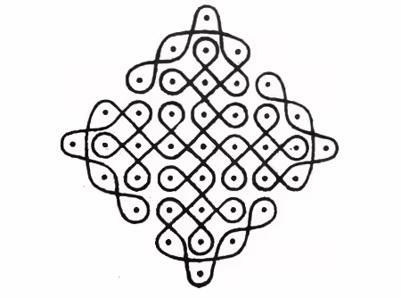 Sikku kolam designs Sikku kolam designs