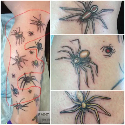 Spider-To-Spider Tattoo