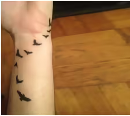 Swarm Of Ravens Tattoo Swarm Of Ravens Tattoo